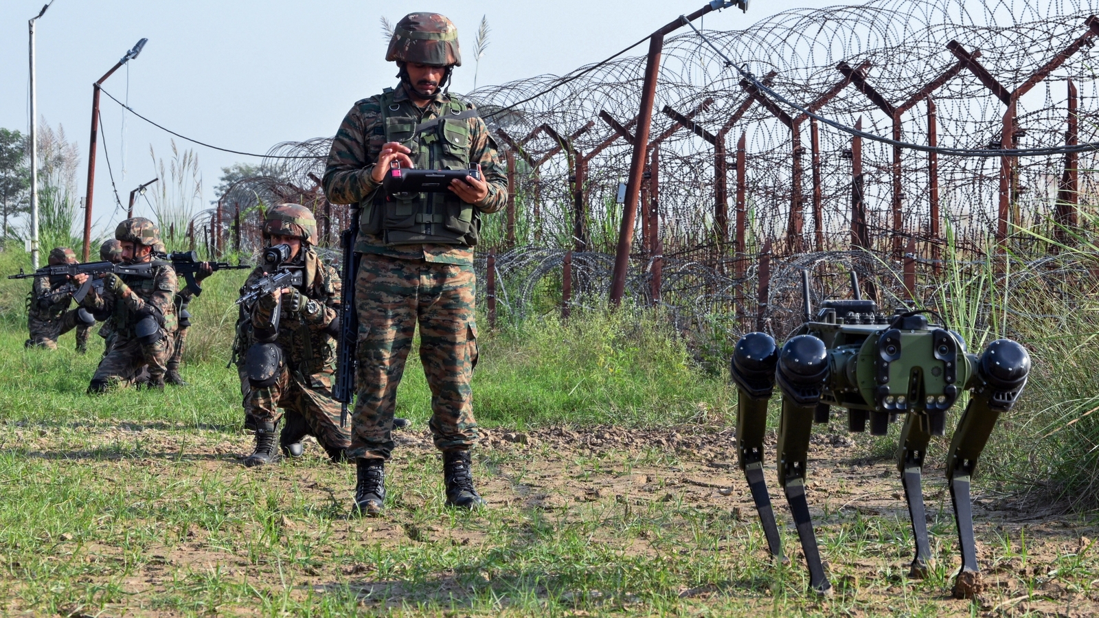 htTweets's tweet card. The army has completed the raising of 380 new specialist drone platoons called Ashni.