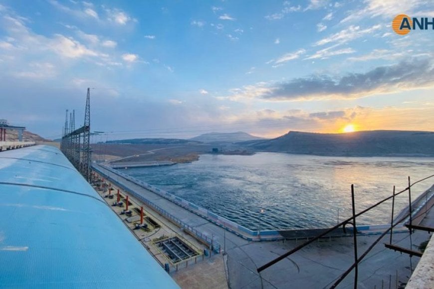 GreenRojava's tweet card. The Co-chair of the Water Directorate in the Euphrates Canton of North and East Syria, Masoud Buzi, issued a message regarding the threats and concerns related to the Tishrin Dam. He stated, "The dam...
