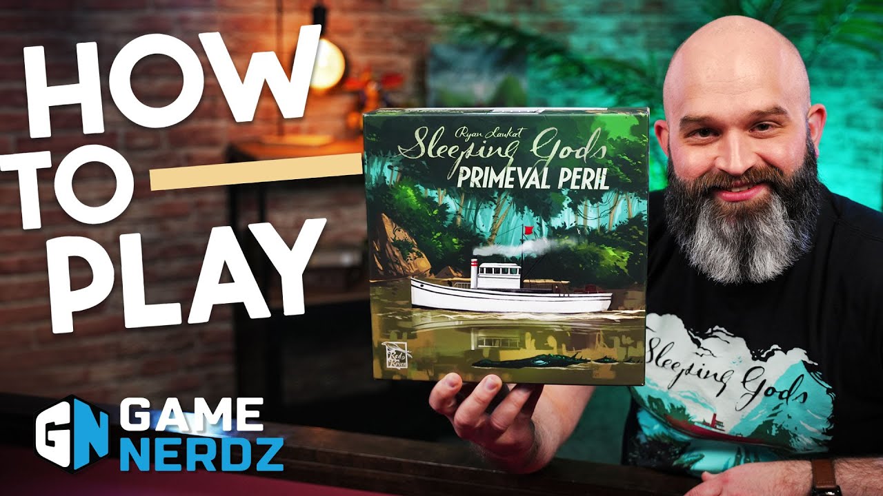 RedRavenGame's tweet card. Sleeping Gods: Primeval Peril | How to Play