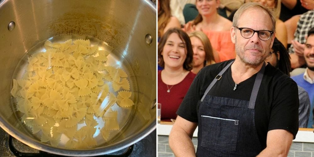 formica103683's tweet card. I put the Food Network star's unconventional trick for cooking pasta to the test and found that it actually works.