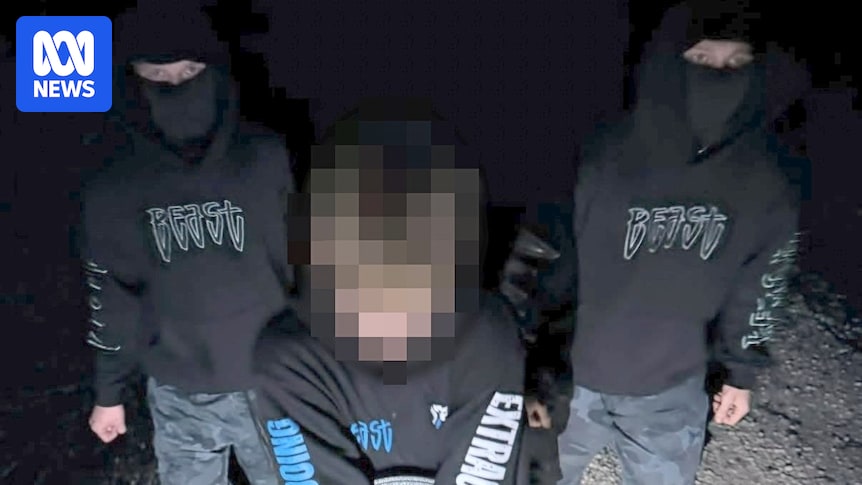 Lyshrose's tweet card. A taxpayer-funded mentoring program for at-risk Tasmanian youths posted footage on social media showing workers at a camp dressed in black clothes and balaclavas.