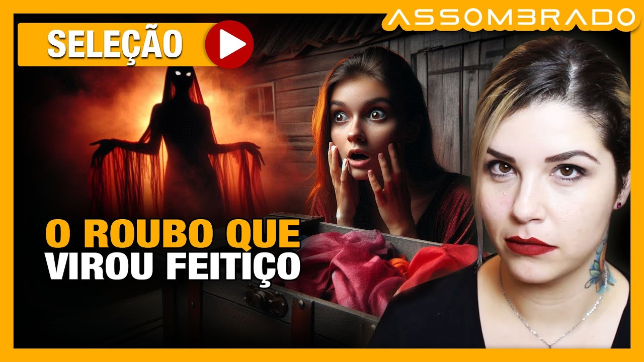 AssombradoBlog's tweet card. O ROUBO QUE VIROU FEITIÇO - A MALEDITE QUE ROUBOU MINHAS ROUPAS PARA...