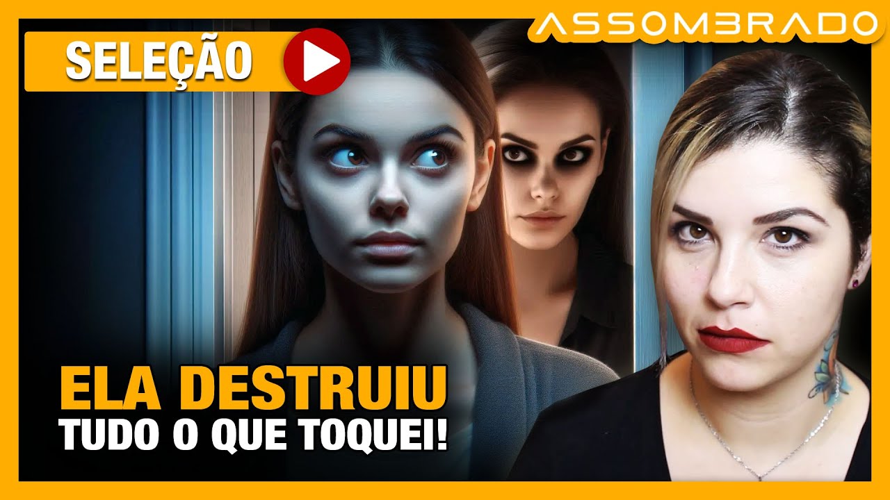AssombradoBlog's tweet card. ELA DESTRUIU TUDO O QUE TOQUEI! - MINHA IRMÃ É MALEDITE OU ESTAMOS...