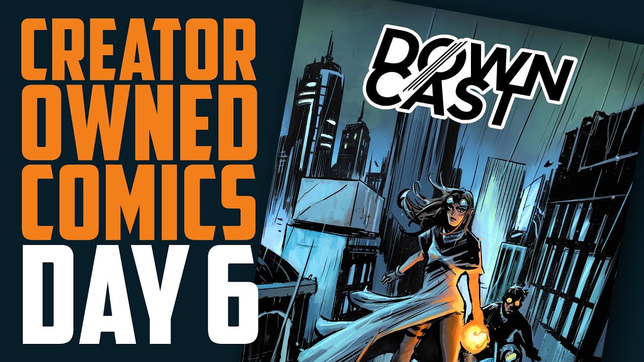 mb0053's tweet card. I'm reading 1 Creator-Owned Comic Every Day for a Month! | Downcast
