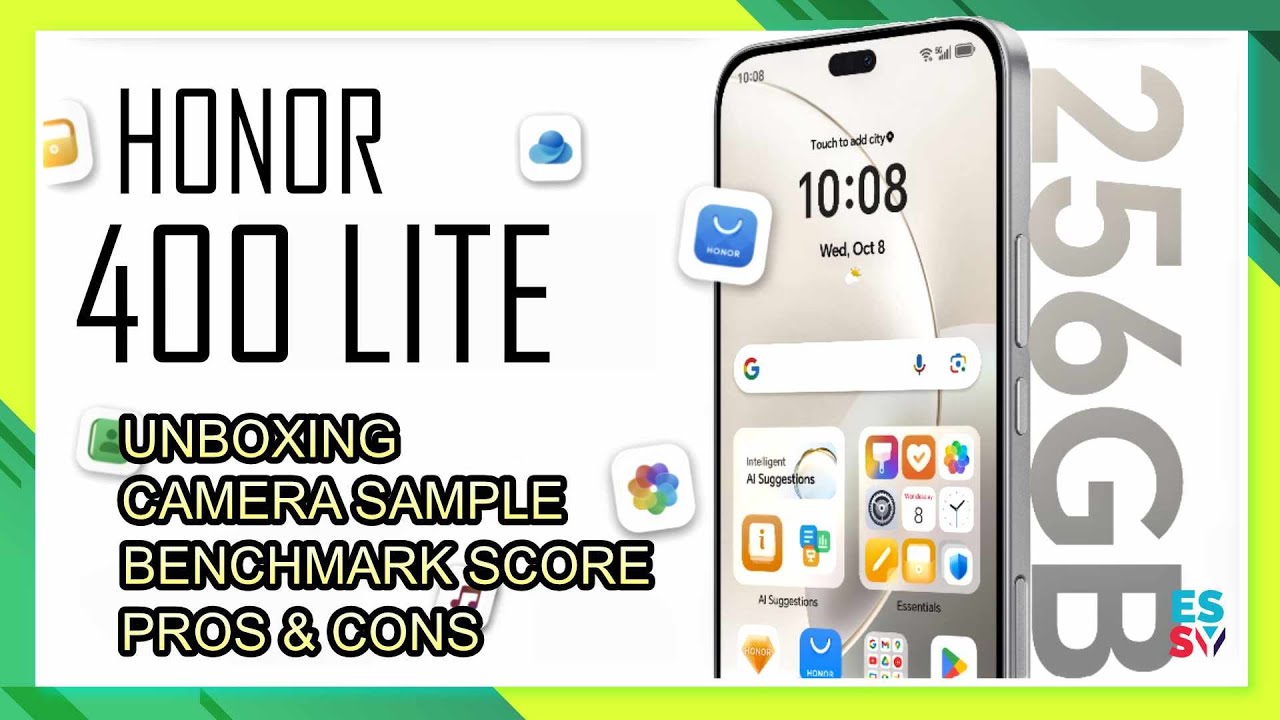 scworkspace's tweet card. HONOR 400 Lite Unboxing | Camera Sample | Hands-On | Benchmark