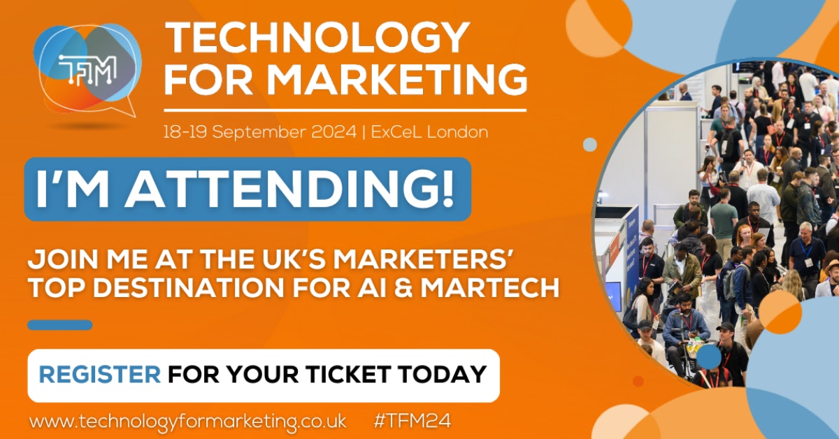 MarkBatchelor's tweet card. Register now!