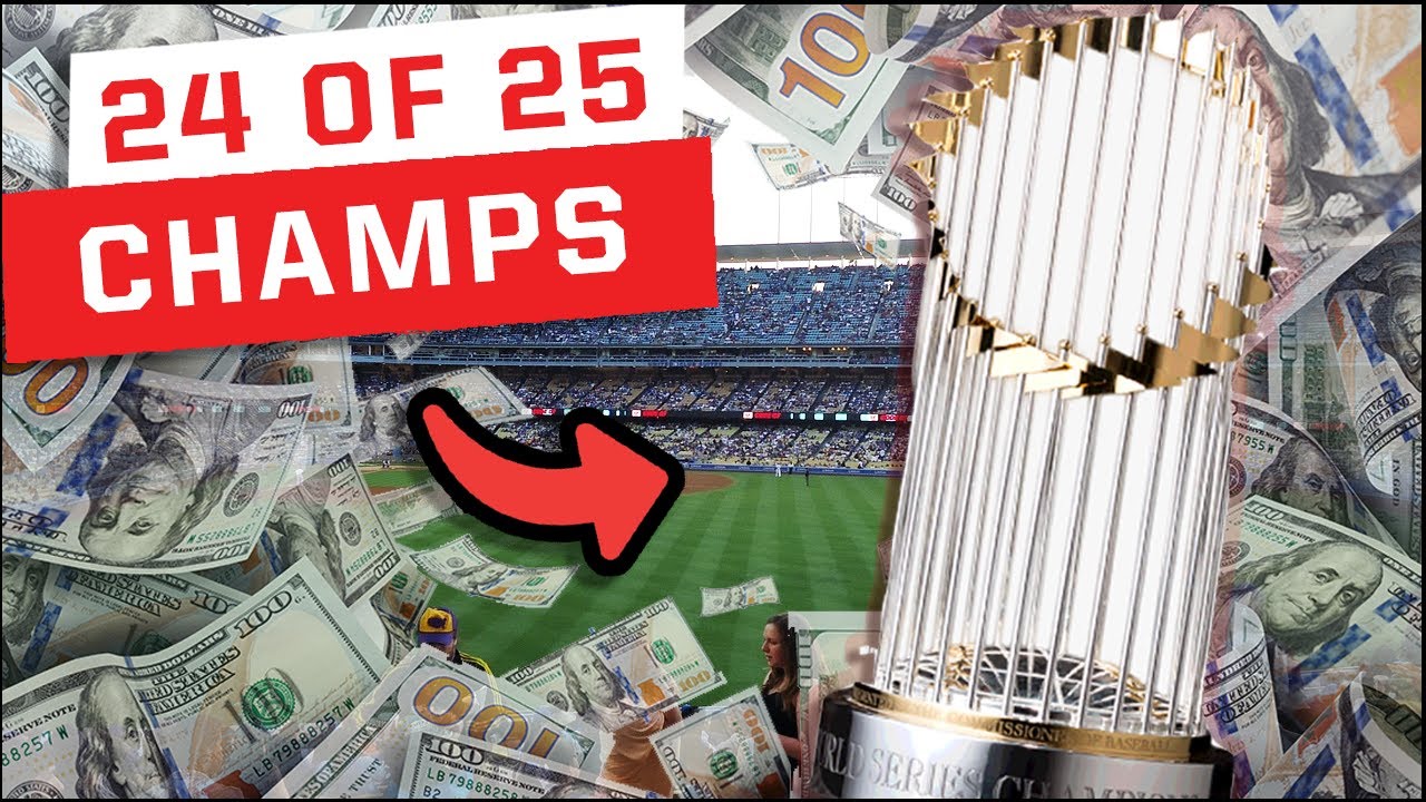 SimpleSaberBSB's tweet card. Why Only Big Spenders Win the World Series