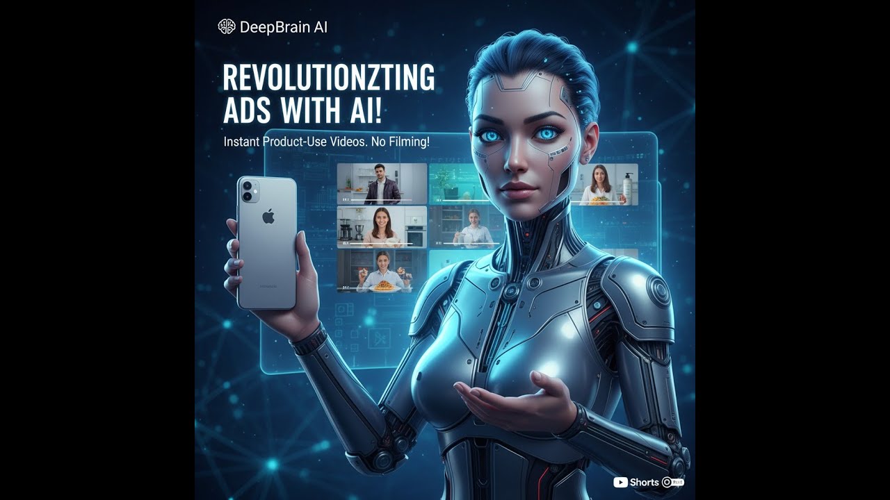 indrajitsolank2's tweet card. No More Filming! DeepBrain AI's New Tool Creates Ads Instantly