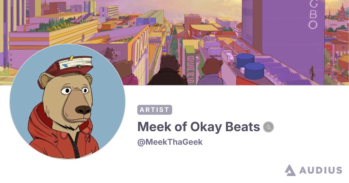 Meekisokay's tweet card. Da Geek.. Follow for new LoFi Weekly!