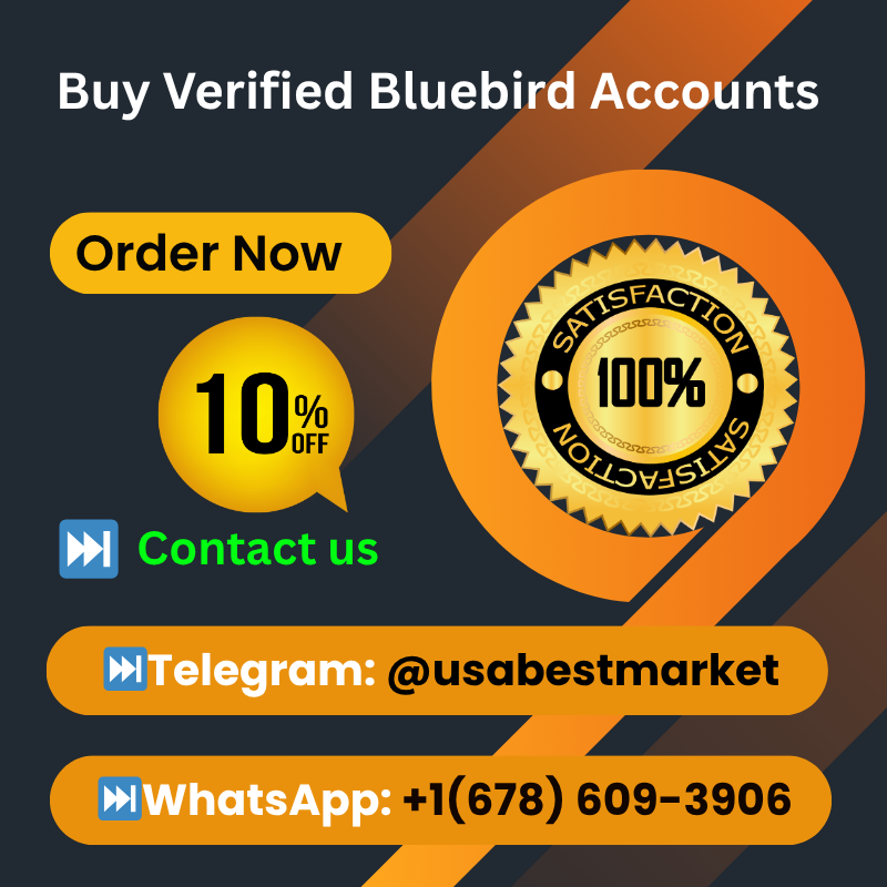 usabestmarket's tweet card. Buy Verified Bluebird Accounts. Phone number connected with the accounts. Genuine name and date of birth used. Driving license confirmed account.