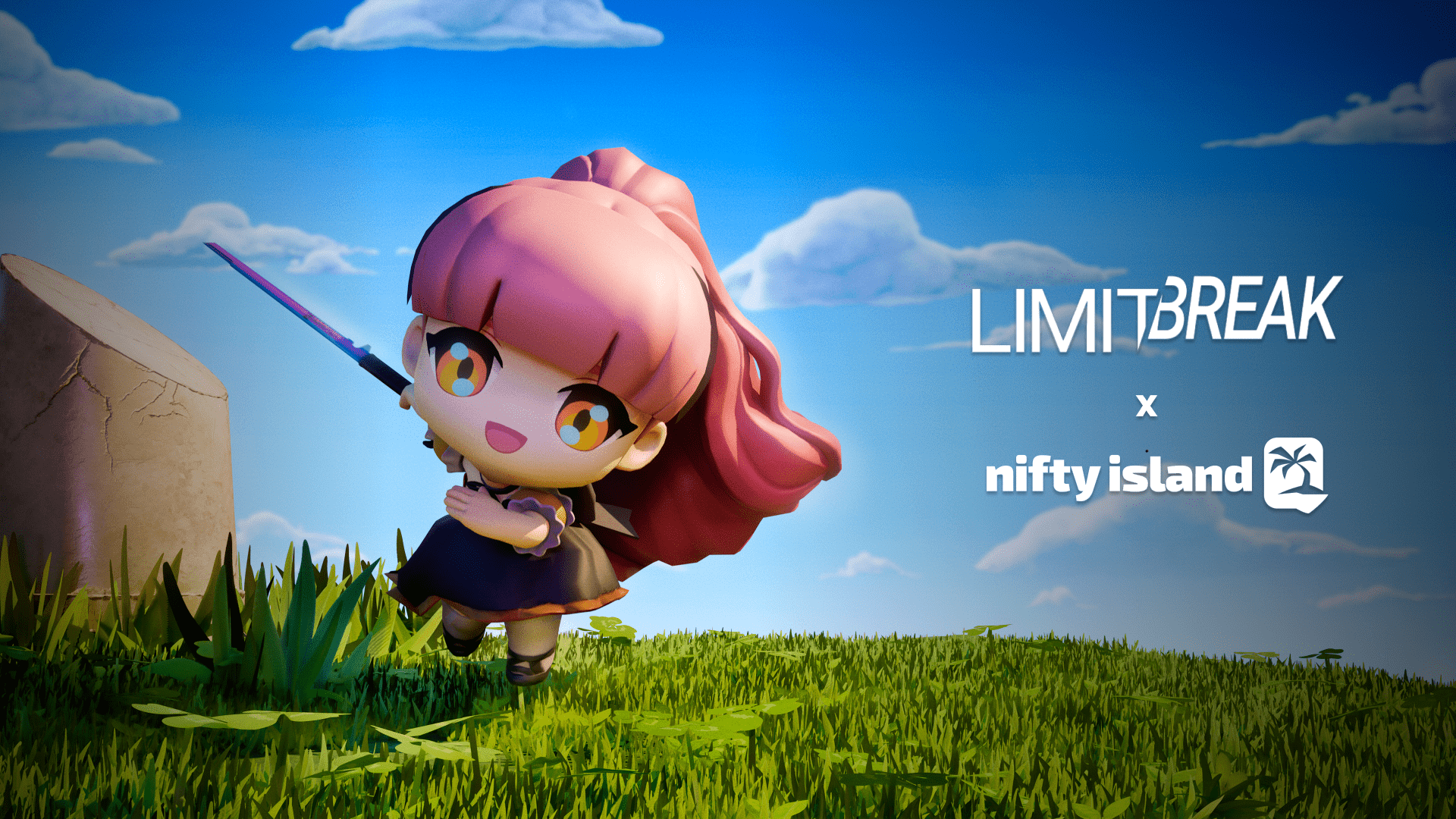 FreeNFT's tweet card. Chibi Digi Starter Pack is a partnership between Nifty Island, a rewarding web3 game world, and LimitBreak, the creators behind the DigiDaigaku NFT collections.