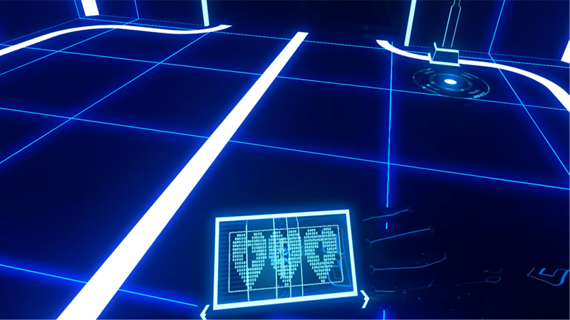 UziGames2016's tweet card. Looking for the vr settings in-game? Check your left wrist.