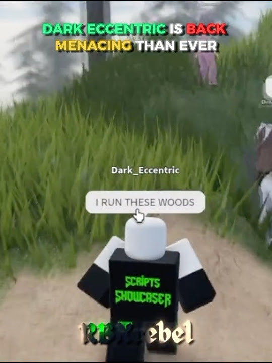 Karyonergaming's tweet card. Dark Eccentric is back 🤯 #roblox #robloxexploiter #robloxedit...