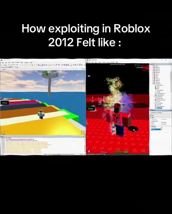 Karyonergaming's tweet card. Relateable Veteran Roblox Exploiter memes 🤣 #roblox #robloxexploiter...