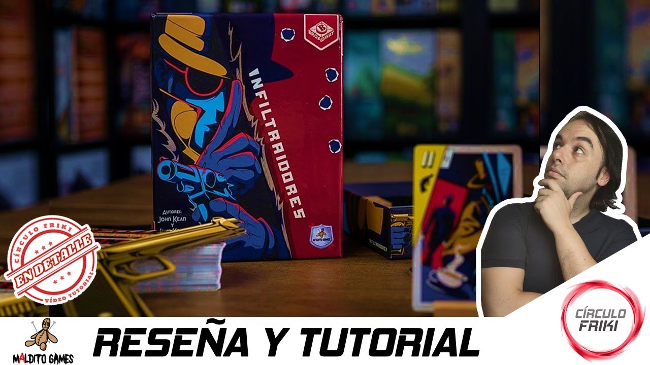 ludonauta_es's tweet card. ⭕ Infiltraidores 🕵️‍♀️ Reseña, Cómo se juega / Tutorial 🕵️‍♀️ Juego...