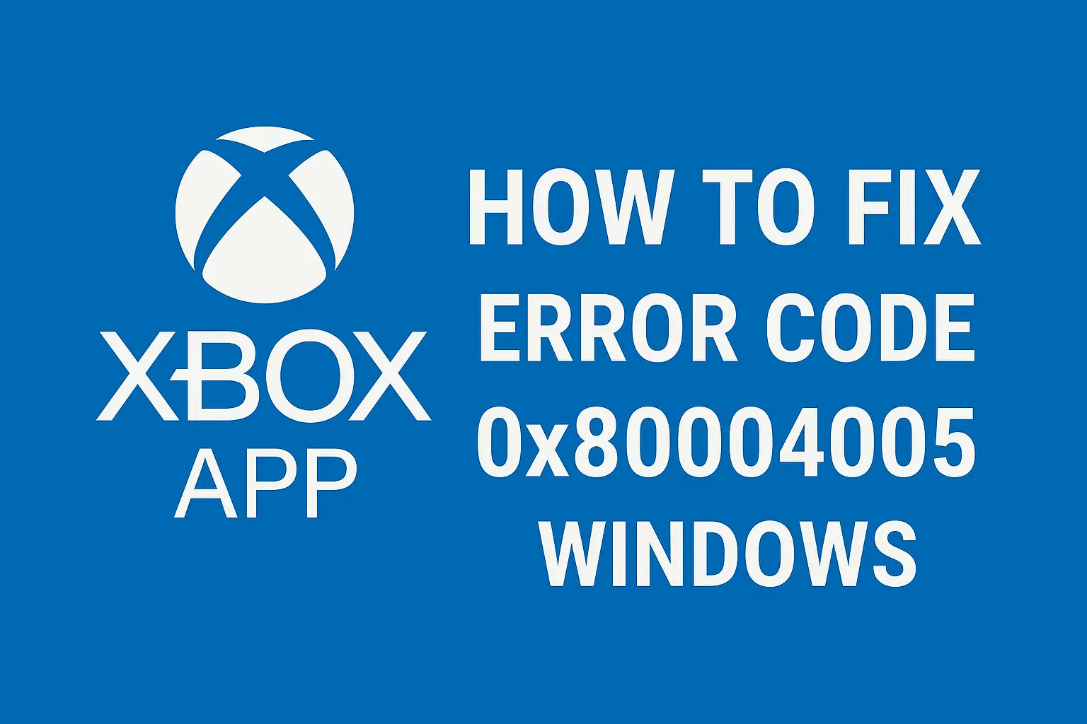 SolvedWindows's tweet card. This error code, 0x80004005, is a real pain sometimes. It tends to pop up whenever you're trying to launch or update a game or app on Windows, especially if it’s…