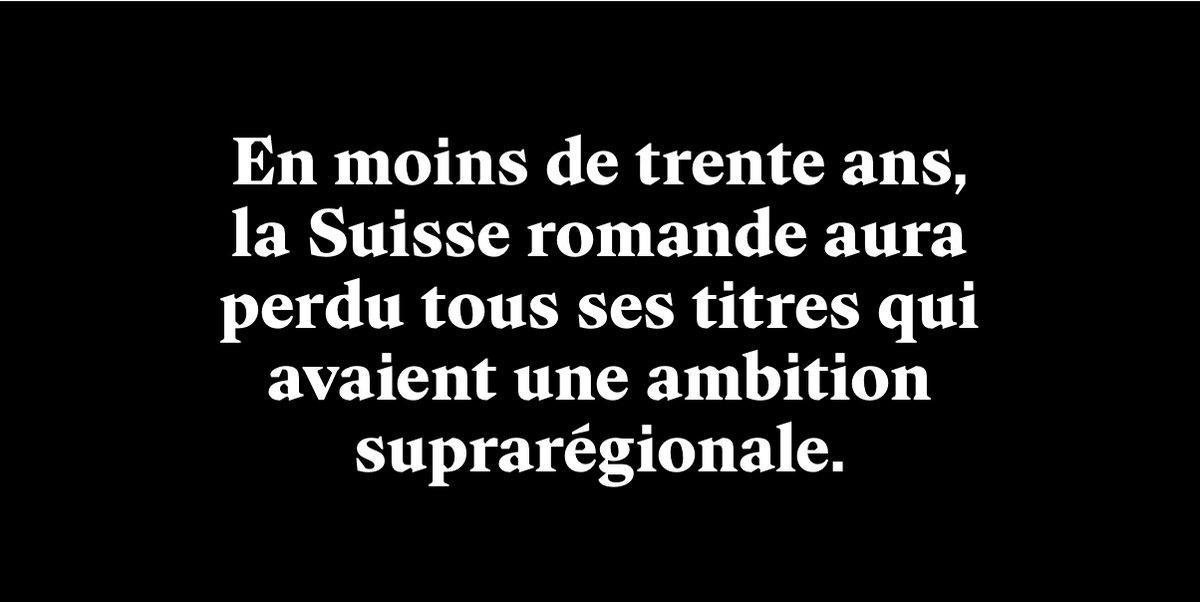_Project_R's tweet card. D’abord ils se sont déchiquetés mutuellement – et puis le dernier média romand a été avalé par les Zurichois.