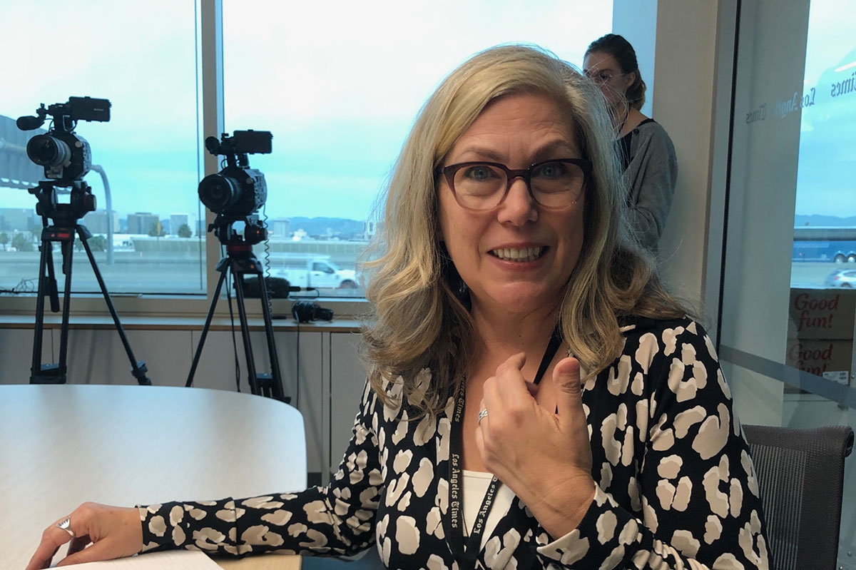 sewellchan's tweet card. Mariel Garza, the editorials editor of the Los Angeles Times, resigned on Wednesday after the newspaper’s owner blocked the editorial board’s plans to endorse Vice President Kamala Harris for...