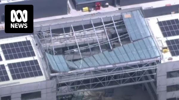 BuildSort's tweet card. A 23-year-old apprentice worker is dead after he fell 20 metres to the ground when a glass roof collapsed at a building site at Curtin University in Perth, with two other men injured in the accident...