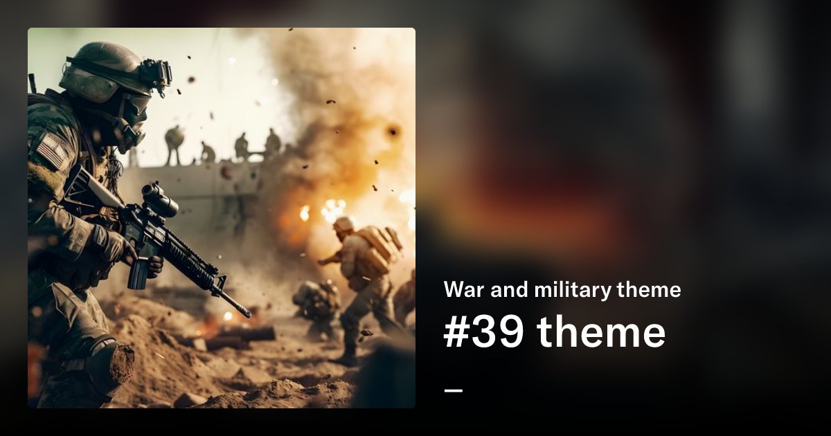 SweeeRob's tweet card. Experience the thrill of battle and the courage of soldiers with this AI-generated NFT collection, featuring stunning depictions of military vehicles, combat situations, and brave soldiers in action....