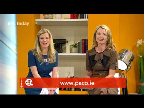 Upfrontmodels's tweet card. Transitional Wardrobe with Paco Boutique | RTE Today Show