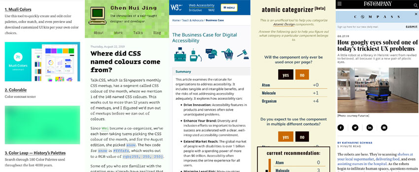 WalterStephanie's tweet card. YoWeekly curated UX, UI Design and Front-End ressources and tools: color tools, origins of CSS color names, atomic design, design systems, CSS guidelines, accessibility and more.