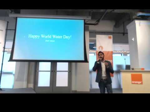 TheCleanWeb's tweet card. ClimateLink-SanFrancisco-Mar2018-WorldWaterDay with Flow Labs, Buoy...
