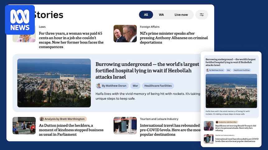 abcnews's tweet card. Welcome to the fresh ABC NEWS website. We're excited you're here. Let's take a tour through what's different and why we're changing.
