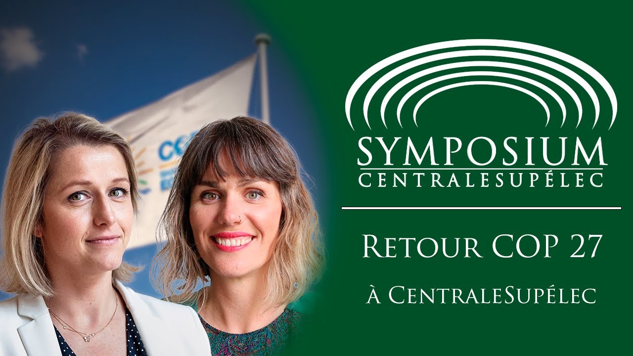 centralesupelec's tweet card. Conférence retour COP 27 à CentraleSupélec