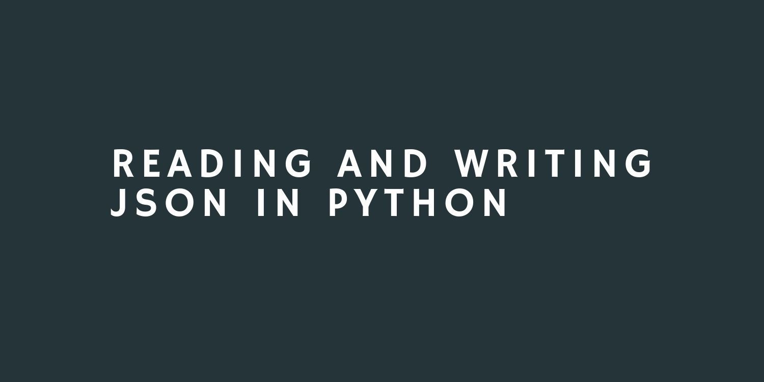 codeforgeek's tweet card. In this tutorial, we are going to learn how to read and write JSON to a file in Python using the built-in Python module. We will store our data in the dict