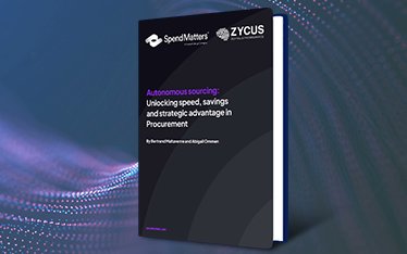 Zycus's tweet card. Discover how AI transforms sourcing in the Spend Matters x Zycus report. Learn from CPOs and download the autonomous sourcing report now.