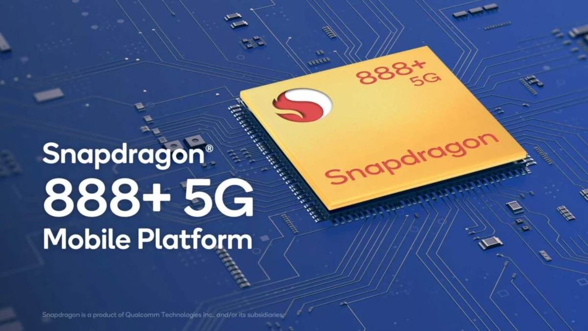 Saksham61arora's tweet card. Qualcomm Snapdragon 888 Plus can deliver 32 Tera Operations Per Second (TOPS) instead of 26 TOPS on the regular Snapdragon 888 SoC.