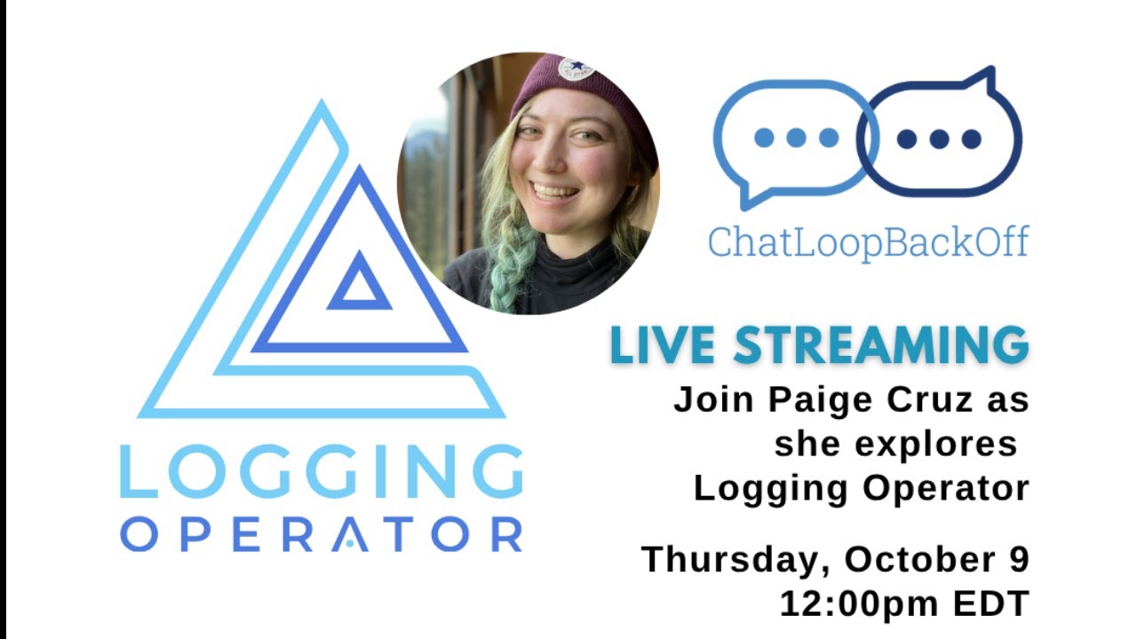 NaveenS16's tweet card. ChatLoopBackOff: Episode 69 (Logging-Operator)