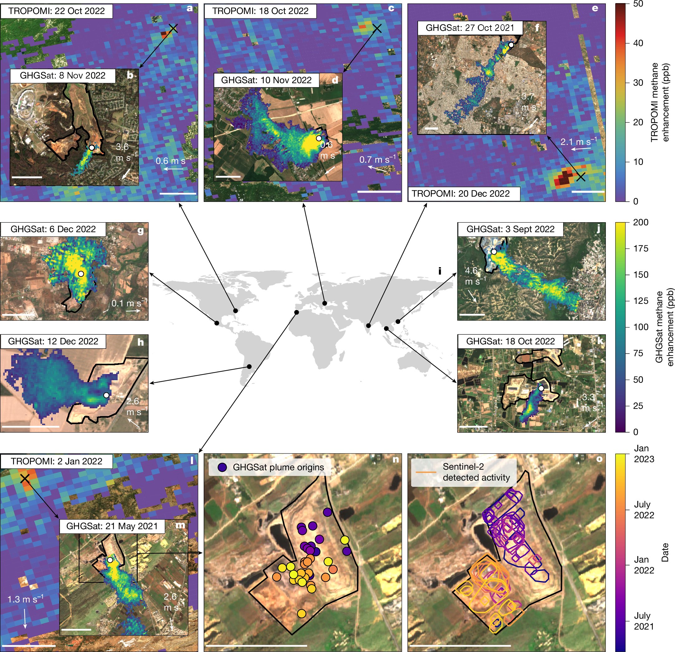 MethaneNet's tweet card. Nature - High-resolution satellites reveal major uncertainties in methane emissions from global waste sites, highlighting the need to reconcile observed and reported data, with actionable insights...