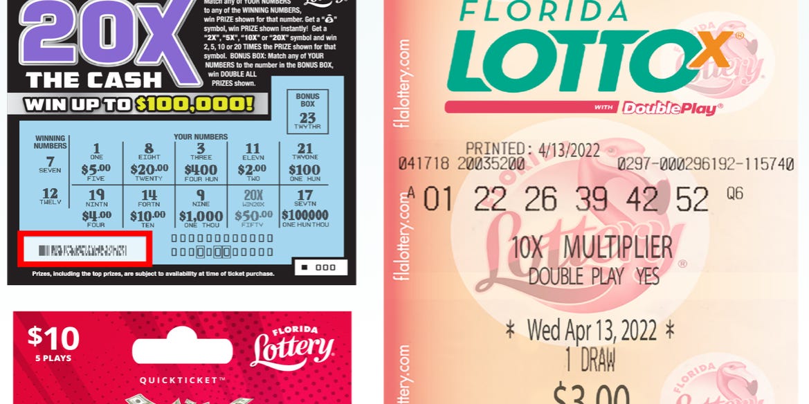 TCPalm's tweet card. Florida Lotto players pick 6 numbers between 1 and 53 and have a 1 in 22,957,480 chance to win the top prize. Drawings are Wednesdays and Saturdays.