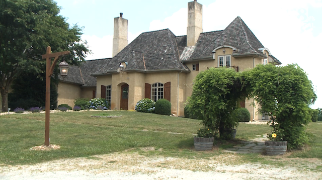 ModeledBehavior's tweet card. The legal battle was over a dispute between the winery and a couple who bought a residential property next door.