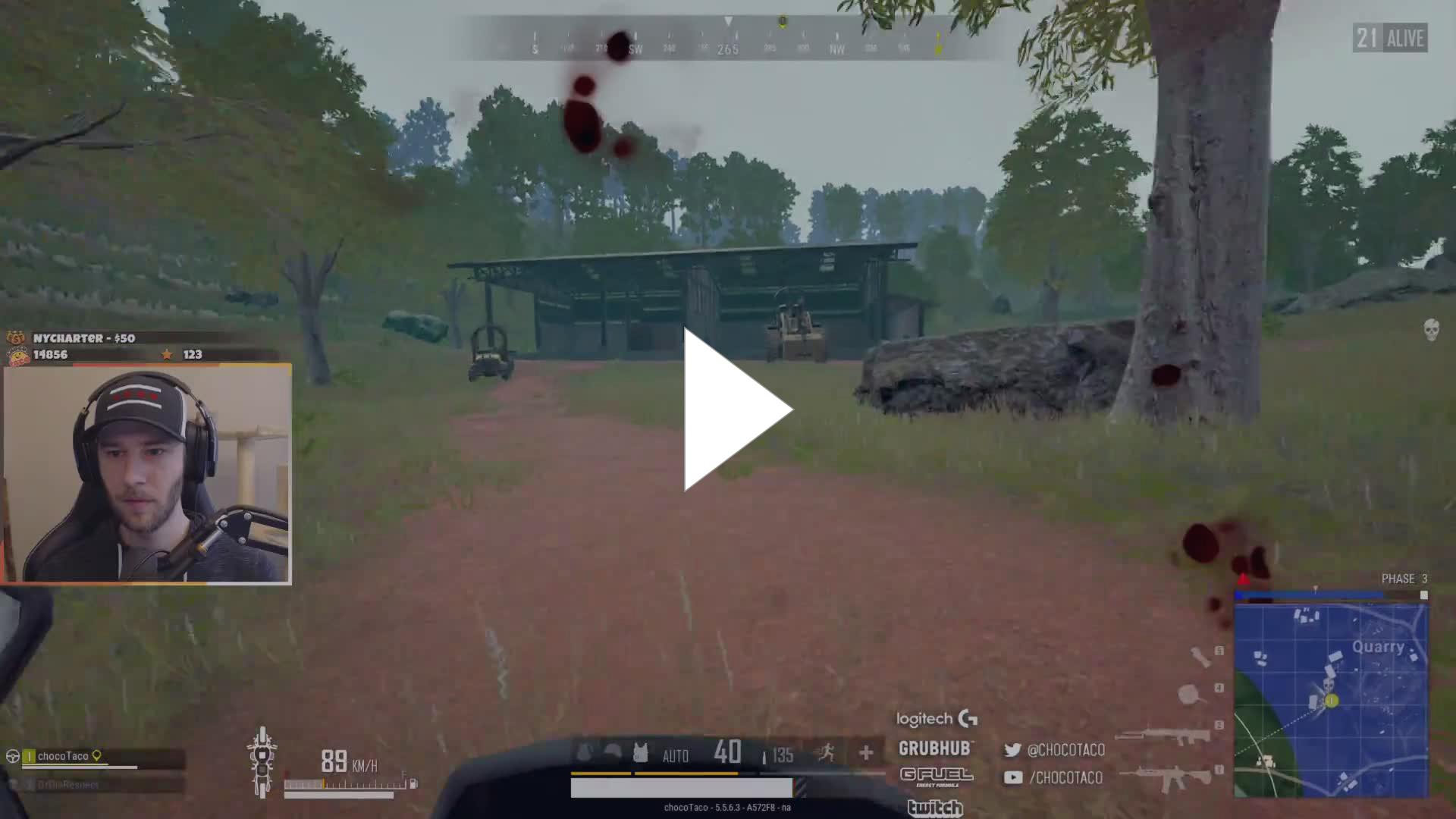 ScaryPlotter's tweet card. chocoTaco - this is fine. everything is fine.