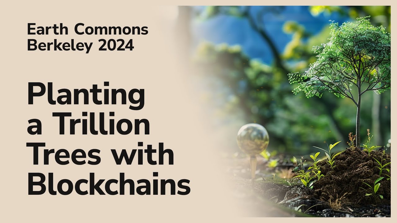protocollabs's tweet card. Earth Commons: Planting a Trillion Trees with Blockchains