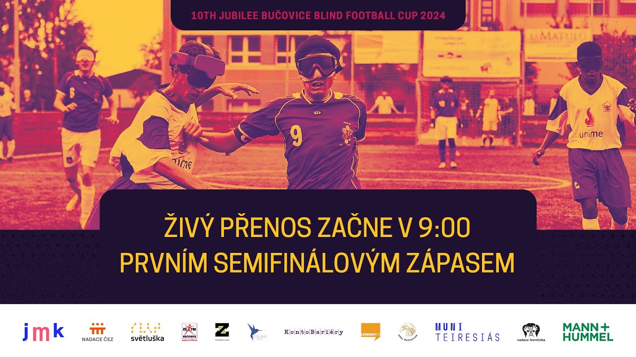 FCSP_BliFu's tweet card. Bučovice Blind Football Cup 2024 Live Stream - Sunday