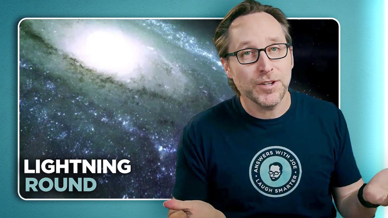 answerswithjoe's tweet card. Are Distant Galaxies Just Reflections Of Our Own? (And Other Questi...