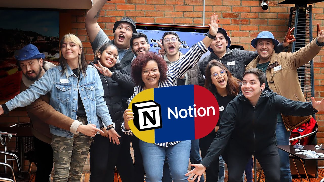 NotionColombia's tweet card. Mi EXPERIENCIA usando NOTION + MEETUP BOGOTÁ con la comunidad