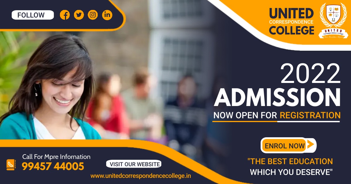 UnitedCorrespo1's tweet card. Distance Education University: United Correspondence College offer counseling sessions to students for professional teaching courses, Engineering, Management, IT, Science, and other courses in...