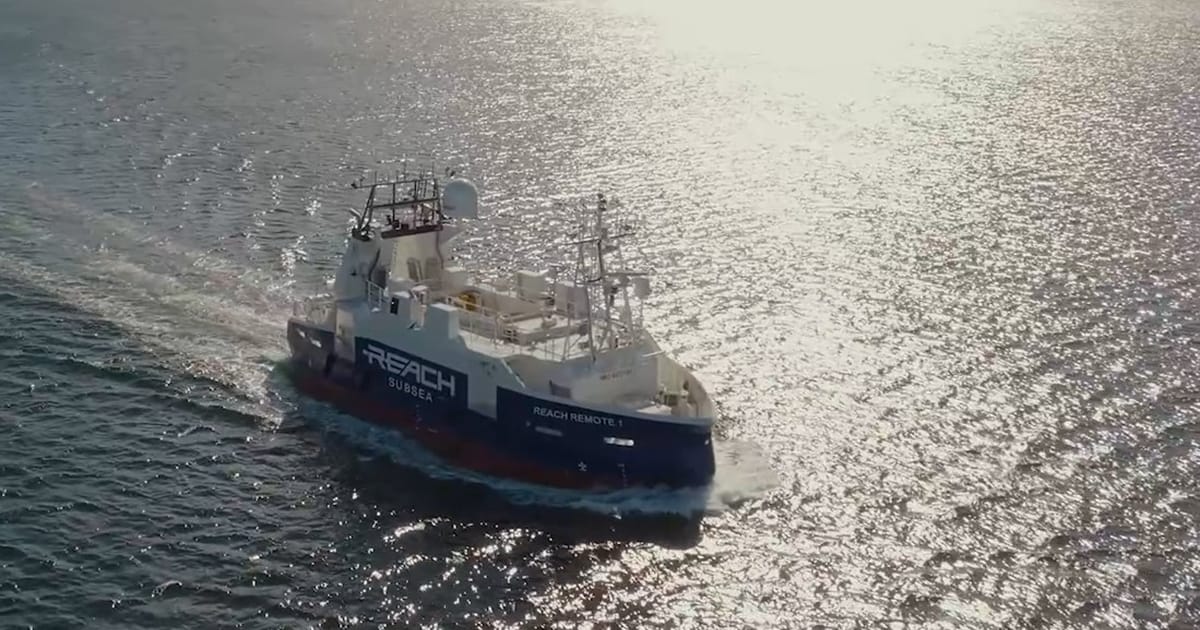 oceannews's tweet card. Reach Subsea has been granted a trading permit to operate its Reach Remote 1 uncrewed surface vessel (USV) entirely through remote operations—without a support vessel.