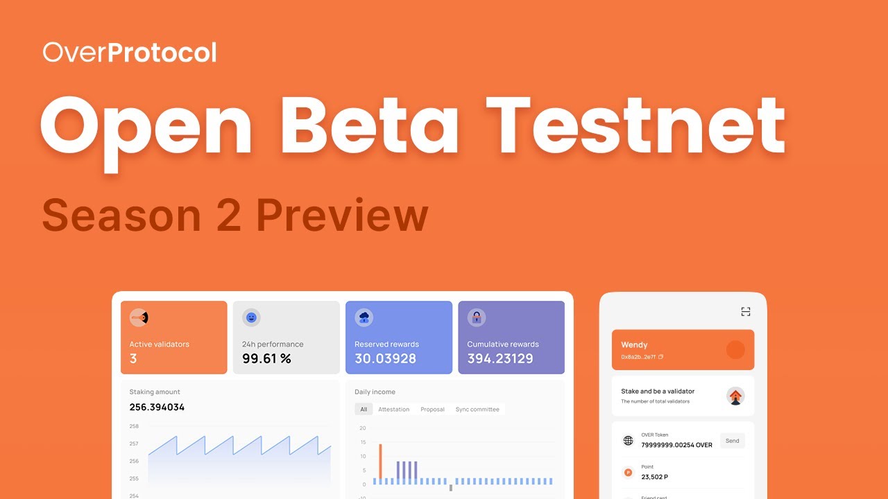 overprotocol's tweet card. OBT Season 2 Preview: OverWallet-OverNode Link