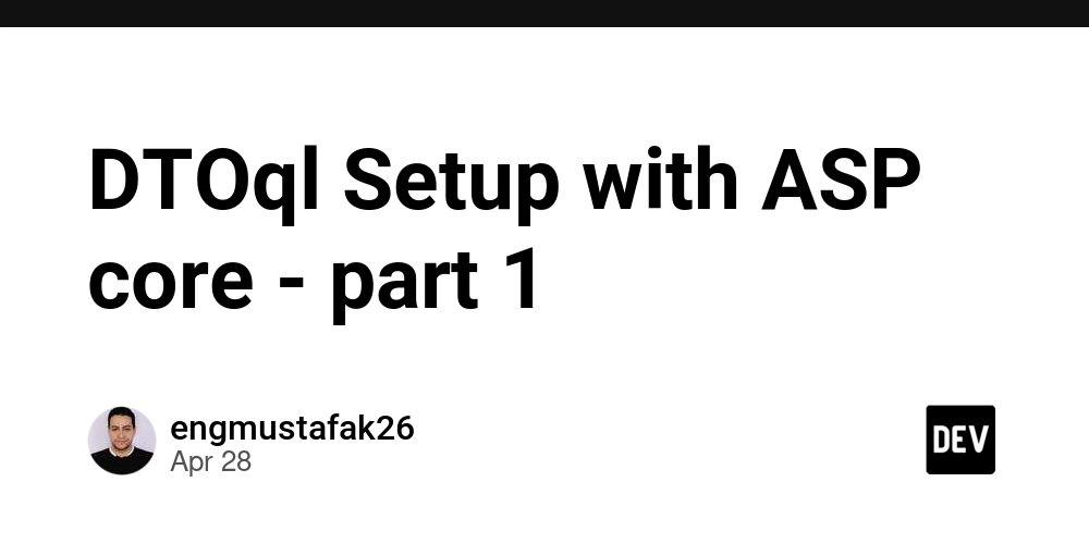 prod42net's tweet card. NuGet\Install-Package DTOql -Version 2.5.2 Program.cs code sample continue ...