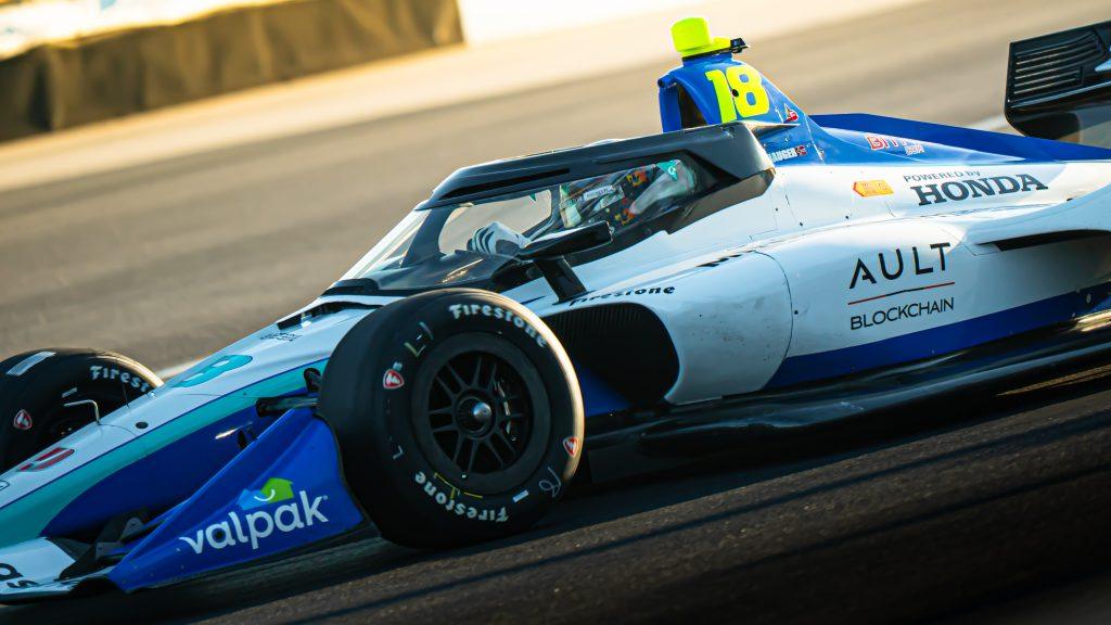 AJS_500's tweet card. Dennis Hauger sets fastest time in IndyCar testing at the IMS Road Course. Mick Schumacher expresses interest in a potential shift to IndyCar.