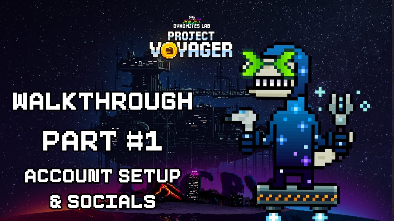 AngryDynomites's tweet card. Project Voyager: Season 1 - Walkthrough Part 1 - Account Set up and...