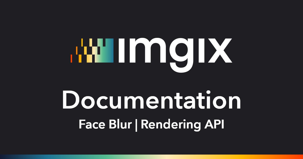 shibe97's tweet card. Blurs detected faces