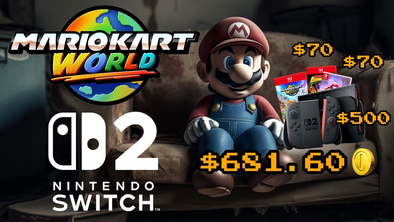 robotco_op's tweet card. Nintendo Switch 2 or Groceries? 🤔