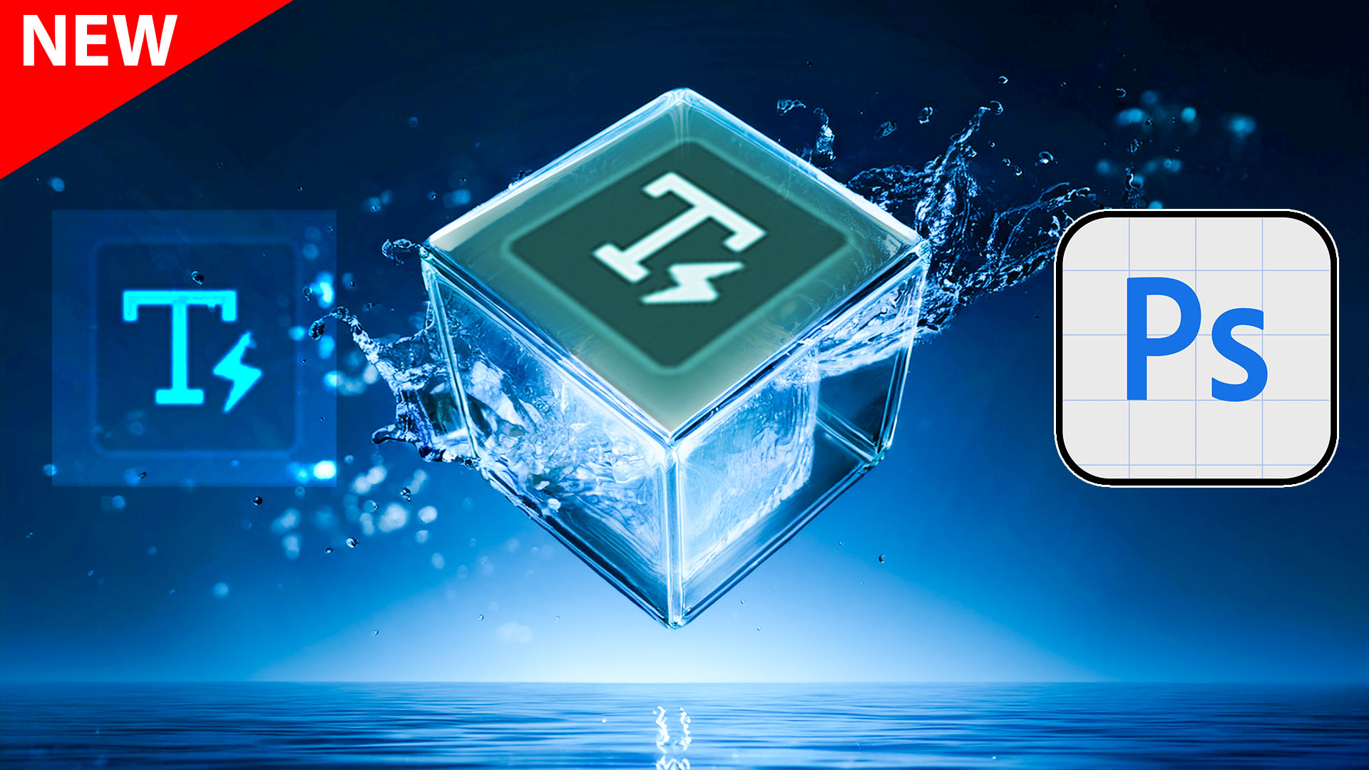 photoshopCAFE's tweet card. How to use new Dynamic Text in Photoshop to automatically format text to beautiful typography blocks.